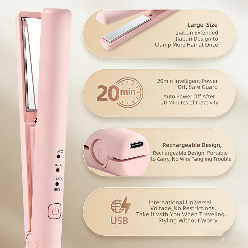 Hair Straightener Curling